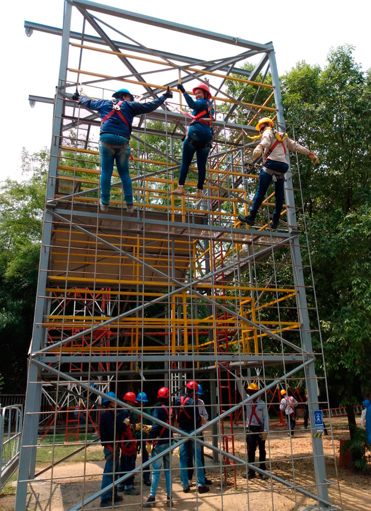 Trabajo seguro en alturas