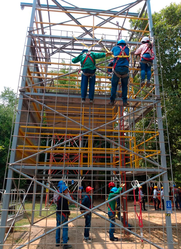 Trabajo seguro en alturas